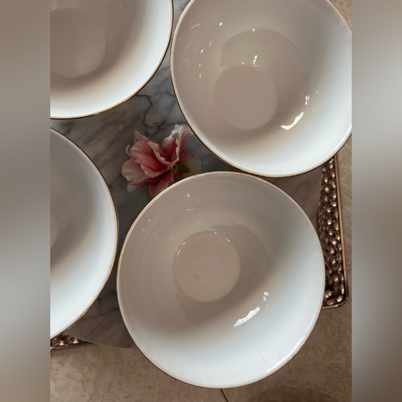 Set of 4 Vintage Jingdezhen Porcelain Bowls 5.5” -Lucky Boys \